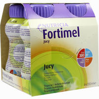 Fortimel Jucy Tropicalgeschmack Fluid Danone Deutschland GmbH 4 x 200 ml 
