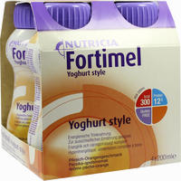 Fortimel Yoghurt Style Pfirsich- Orangegeschmack Fluid 4 x 200 ml