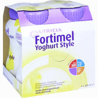 Fortimel Yoghurt Style Vanille- Zitronegeschmack Fluid 4 x 200 ml