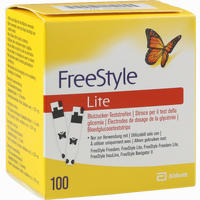 Freestyle Lite Teststreifen Ohne Codieren  Abbott diabetes care 50 Stück - ab 21,19 €
