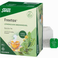 Freetox Tee Löwenzahn- Brennnessel Bio Salus Filterbeutel 40 Stück 