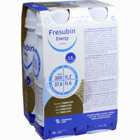 Fresubin Energy Drink Cappuccino Trinkflasche Lösung Fresenius kabi 4 x 200 ml