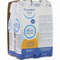 Fresubin Energy Drink Multifrucht Trinkflasche Lösung Fresenius kabi 4 x 200 ml