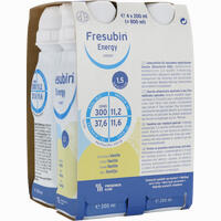 Fresubin Energy Drink Vanille Trinkflasche Lösung Fresenius kabi 4 x 200 ml