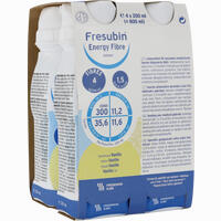 Fresubin Energy Fibre Drink Vanille Trinkflasche Lösung 4 x 200 ml - ab 5,98 €