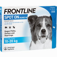 Frontline Spot On Hund M Vet. Lösung  3 Stück - ab 18,41 €