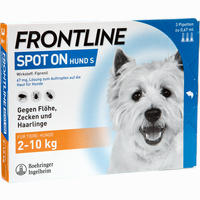 Frontline Spot On Hund S Vet. Lösung  3 Stück - ab 15,18 €