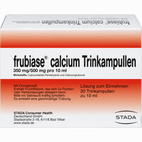 Frubiase Calcium Trinkampullen  20 Stück - ab 9,46 €