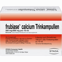 Frubiase Calcium Trinkampullen  20 Stück - ab 9,62 €