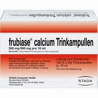 Frubiase Calcium Trinkampullen  20 Stück - ab 9,46 €