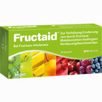 Fructaid Kapseln bei Fruktose- Intoleranz 60 Stück - ab 11,48 €