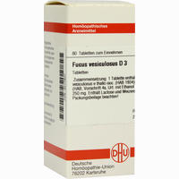 Fucus Vesicul D3 Tabletten 80 Stück