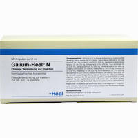 Galium- Heel N Ampullen 10 Stück - ab 12,74 €