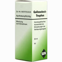 Galloselect- Tropfen  30 ml - ab 6,30 €