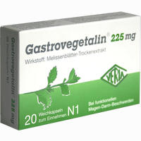 Gastrovegetalin 225mg Weichkapseln 20 ST