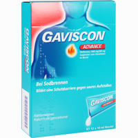 Gaviscon Advance Pfefferminz Suspension  12 x 10 ml - ab 6,25 €