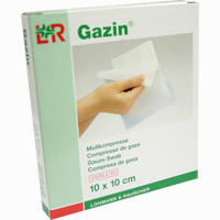 Gazin Steril 10x10cm 8f 5 Stück - ab 1,40 €