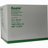 Gazin Steril 10x10cm 8f 5 Stück - ab 1,90 €