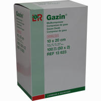 Gazin Steril 10x20cm 8f 5 Stück - ab 3,50 €
