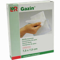 Gazin Steril 7. 5x7. 5cm 8f 5 Stück - ab 1,30 €