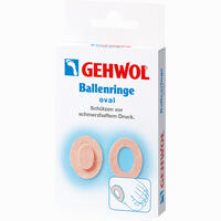 Gehwol Ballenringe Oval 6 Stück