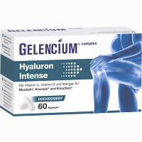 Gelencium Hyaluron Intense Hochdosiert Vitamin C 60 Stück