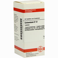 Gelsemium D12 Tabletten 80 Stück - ab 6,57 €