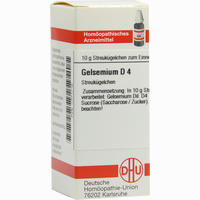 Gelsemium D4 Globuli Dhu-arzneimittel 10 g