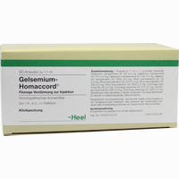 Gelsemium Homaccord Ampullen 50 Stück