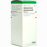 Gelsemium Homaccord Tropfen 100 ml - ab 6,85 €