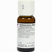 Gentiana Lutea D 1 Dilution Weleda 50 ml