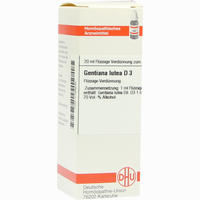Gentiana Lutea D3 Dilution 20 ml