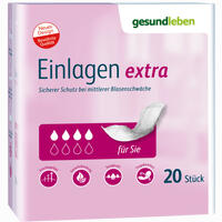 Gesund Leben Einlagen Extra 6 x 20 Stück