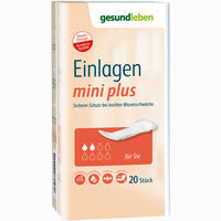 Gesund Leben Einlagen Mini Plus 20 Stück