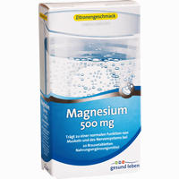 Gesund Leben Magnesium 500mg Brausetabletten 2 x 10 Stück