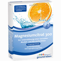 Gesund Leben Magnesiumcitrat 300 Pulver 20 Stück