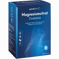 Gesund Leben Magnesiumcitrat Direktstick 40 x 1.55 g