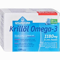 Gesundform Krillöl 1180 Mg Kapseln (antarktis) 60 Stück - ab 22,53 &euro;