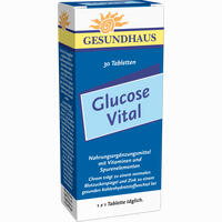 Gesundhaus Glucose Vital Tabletten 30 Stück - ab 3,69 €