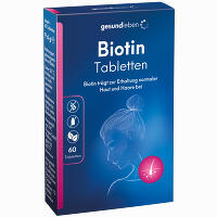 Gesundleben Biotin 2. 5 Mg Tabletten 60 Stück