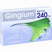 Gingium Extra 240mg Filmtabletten  20 Stück 