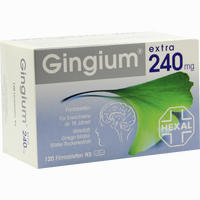 Gingium Extra 240mg Filmtabletten  120 Stück 