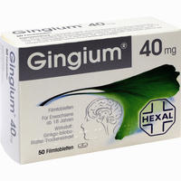 Gingium Filmtabletten 50 Stück