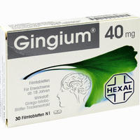 Gingium Filmtabletten  50 Stück - ab 4,01 €
