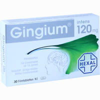 Gingium Intens 120mg Filmtabletten  120 Stück - ab 12,98 €