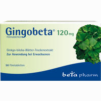 Gingobeta 120 Mg Filmtabletten 50 Stück