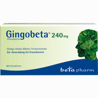 Gingobeta 240 Mg Filmtabletten 50 Stück