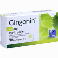 Gingonin 40mg Hartkapseln  30 Stück 