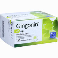 Gingonin 40mg Hartkapseln  120 Stück 