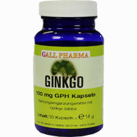 Ginkgo 100mg Gph Kapseln 30 Stück - ab 11,28 €